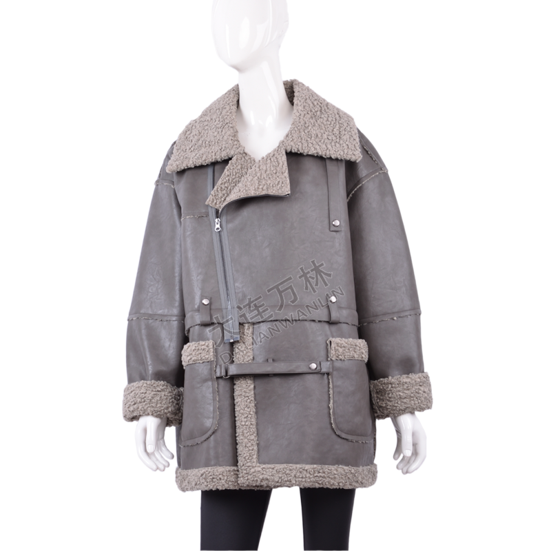 可脫卸皮毛一體外套