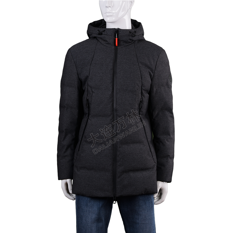 男士連帽羽絨服