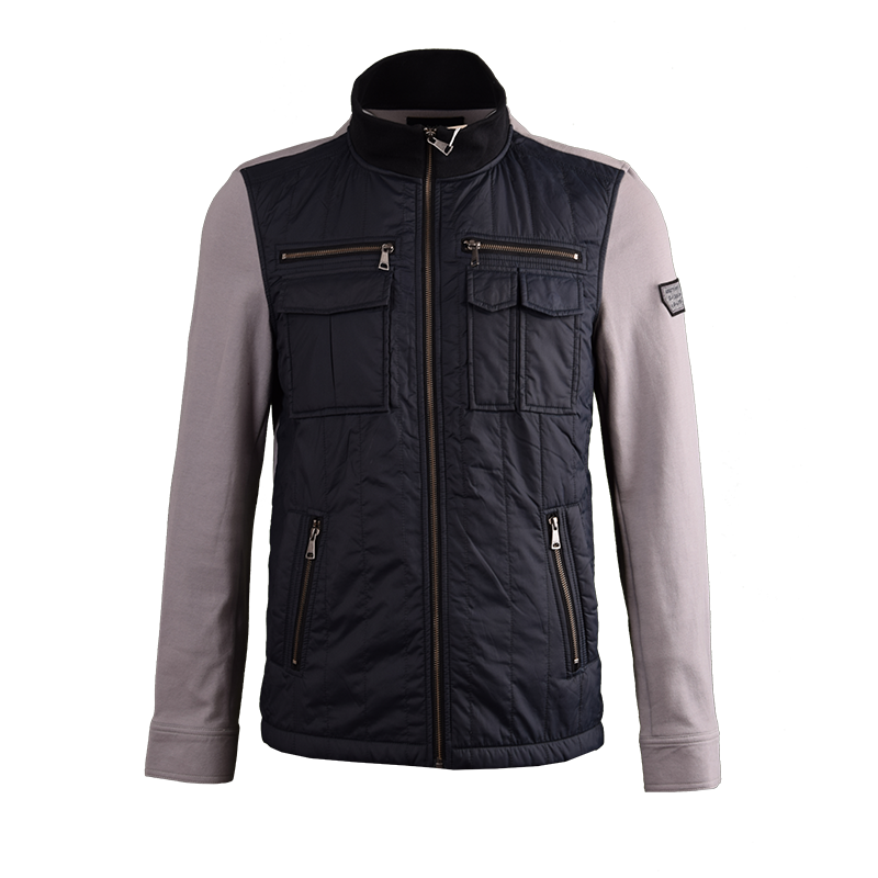 男士多兜拼接外套