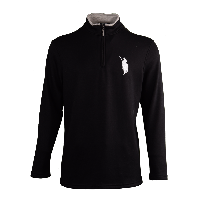 男士純色套頭拉鏈款外套