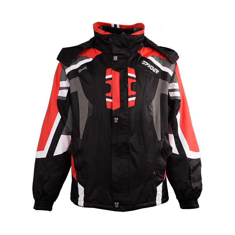 男士可卸拼色外套