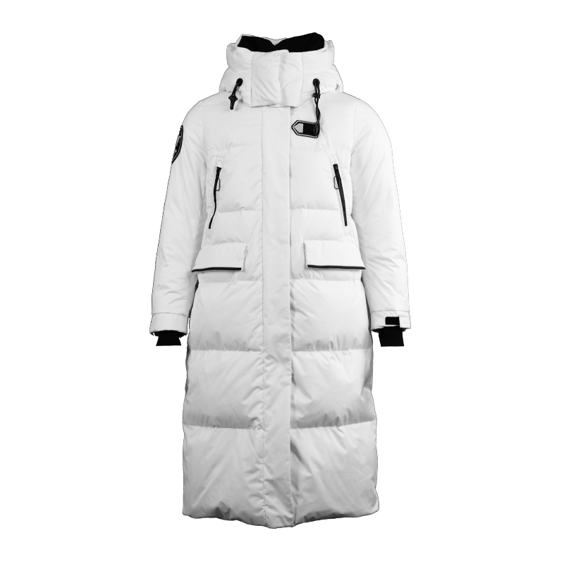 男士可拆卸連帽長(zhǎng)款羽絨服