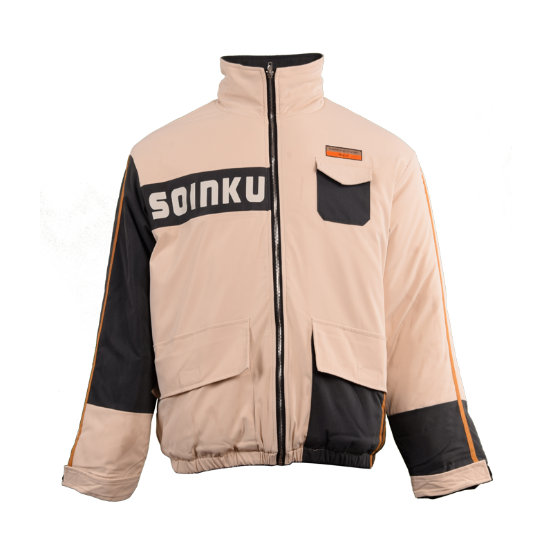 男士立領(lǐng)休閑棉服外套